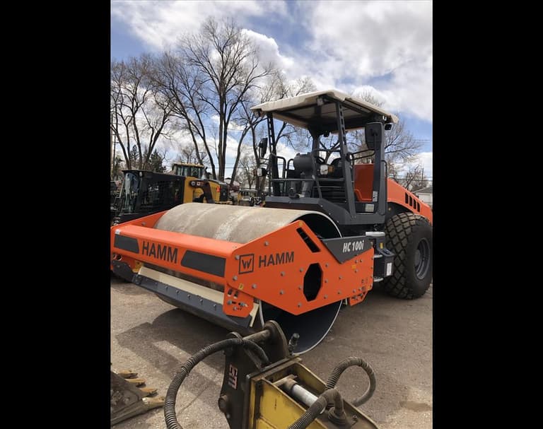 4Rivers Equipment construction Hamm HC100i Rollers Dirt 1122476