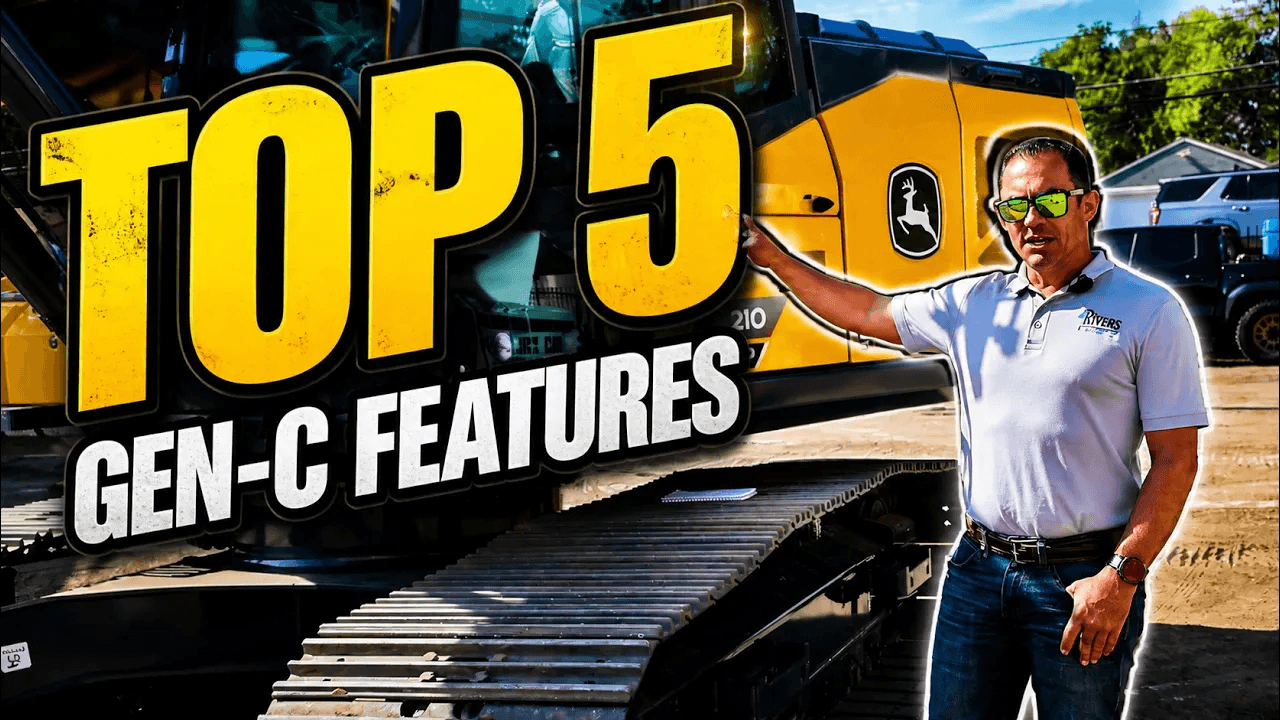 4RE | John Deere 210 P-Tier Gen-C Excavator: 5 Major Upgrades Contractors Need to Know About