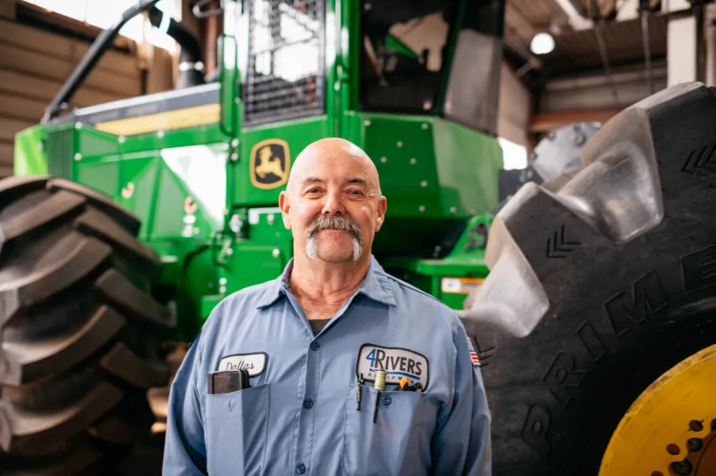 4Rivers Equipment Technician, Dallas Thompson, Honored as John Deere Territory Champion