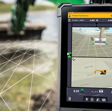 Trimble Earthworks Grade Control Platform