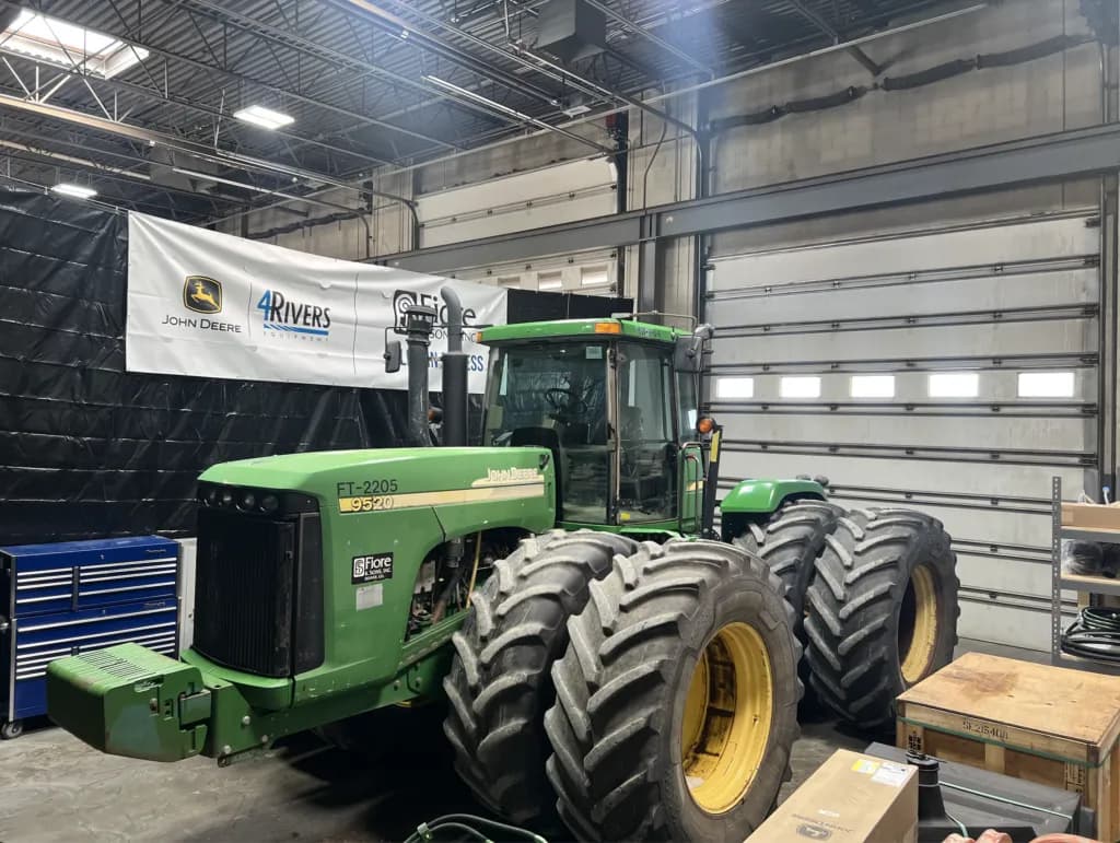 Frederick Begins Relife Project on 9520 Scraper Tractor for Fiore & Sons, Inc.