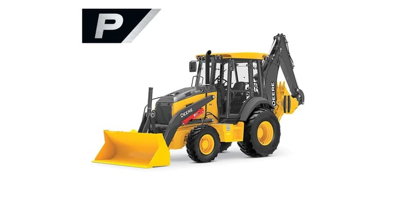 Studio image of the 310 P-Tier Backhoe | 4re Equipment