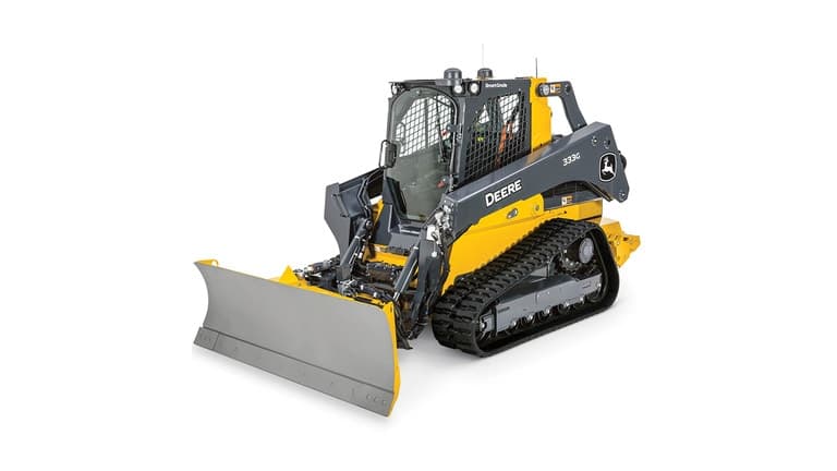 333G Compact Track Loader with white background. | 4re Equipment