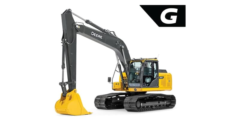 Studio image of 200 G-Tier Excavator | 4re Equipment