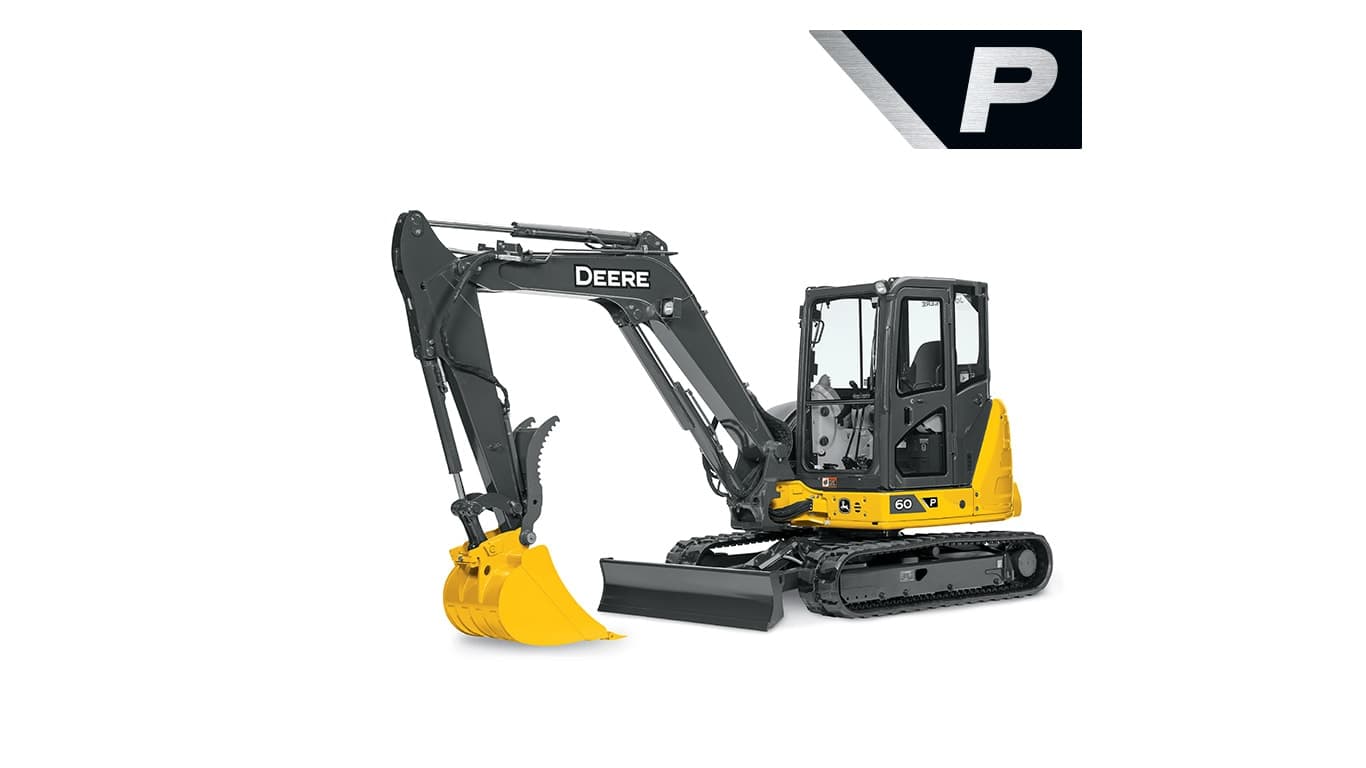 Studio image of a 60 P Tier Excavator | 4re Equipment | ID: 60PEXFT4