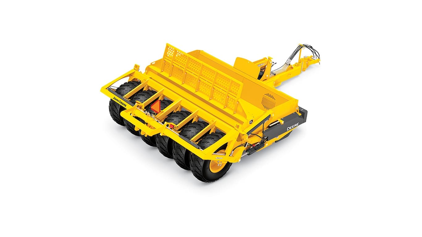 1814DC scraper system on white background | 4re Equipment | ID: 1814ct8