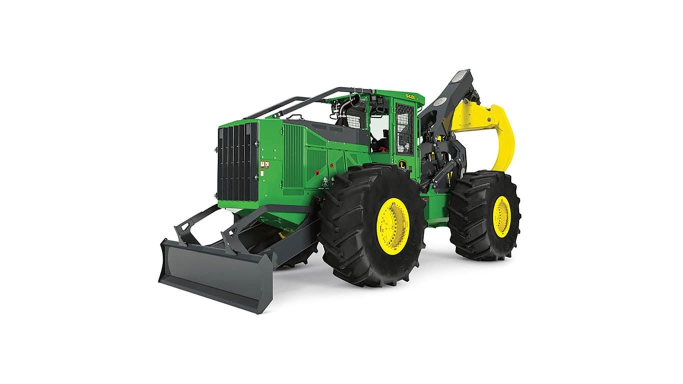 948L II Grapple Skidder with white background. | 4re Equipment | ID: 1150dw