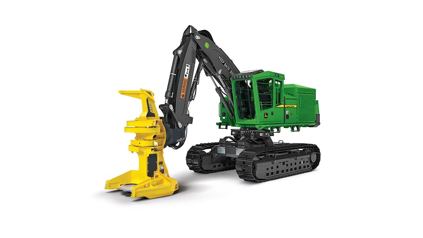 959M Tracked Feller Buncher on white background | 4re Equipment | ID: 959mxt