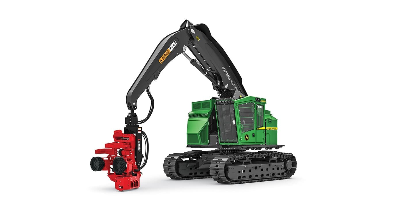 853MH IBC Tracked Harvester on white background | 4re Equipment | ID: 853mht