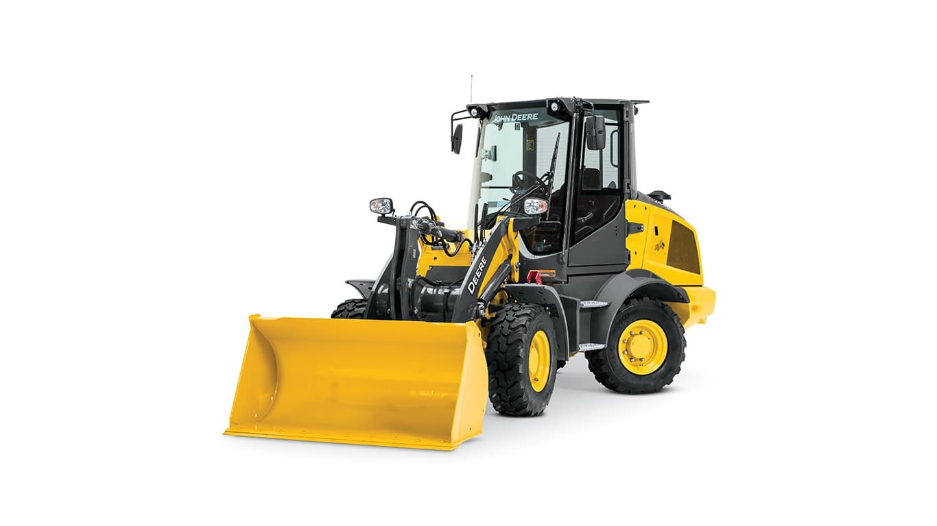 244L Compact Wheel Loader on white background | 4re Equipment | ID: 244lxt