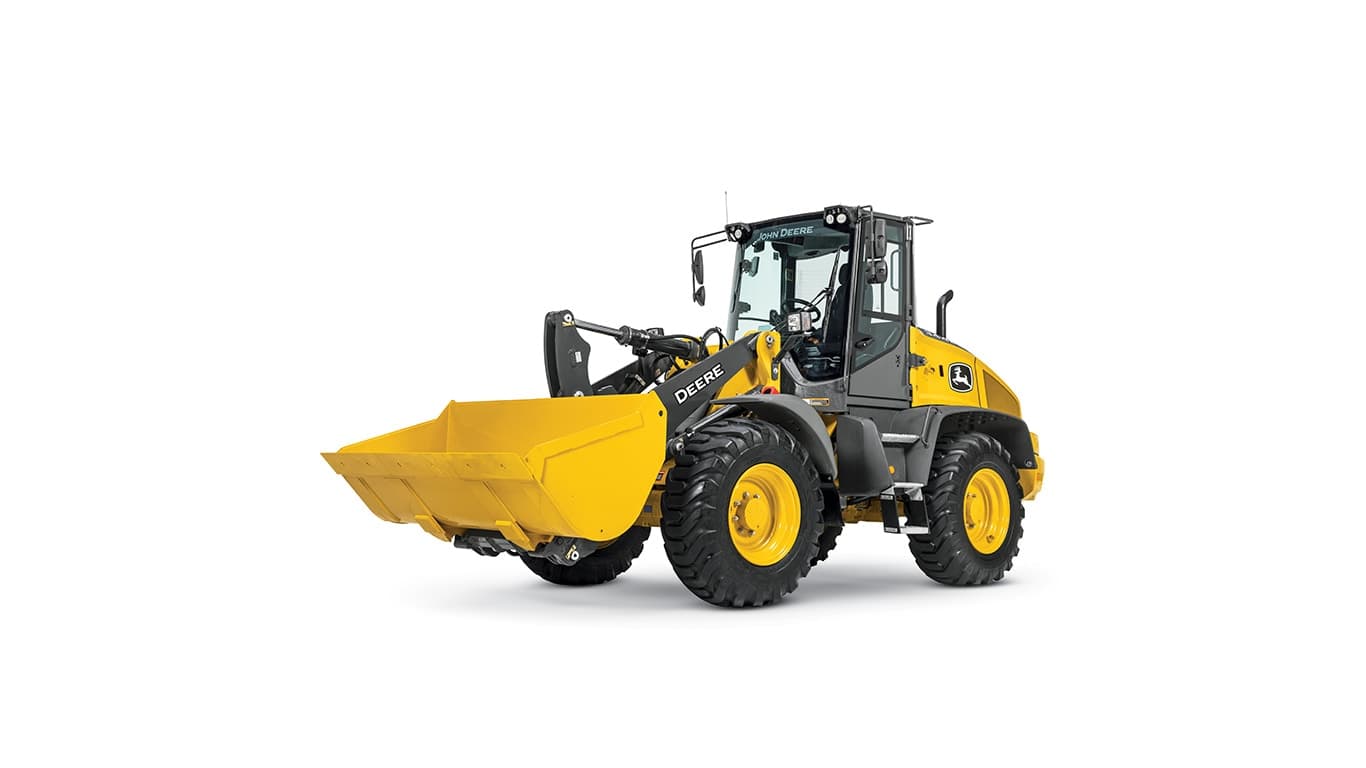 344L Compact Wheel Loader on white background | 4re Equipment | ID: 344lxt