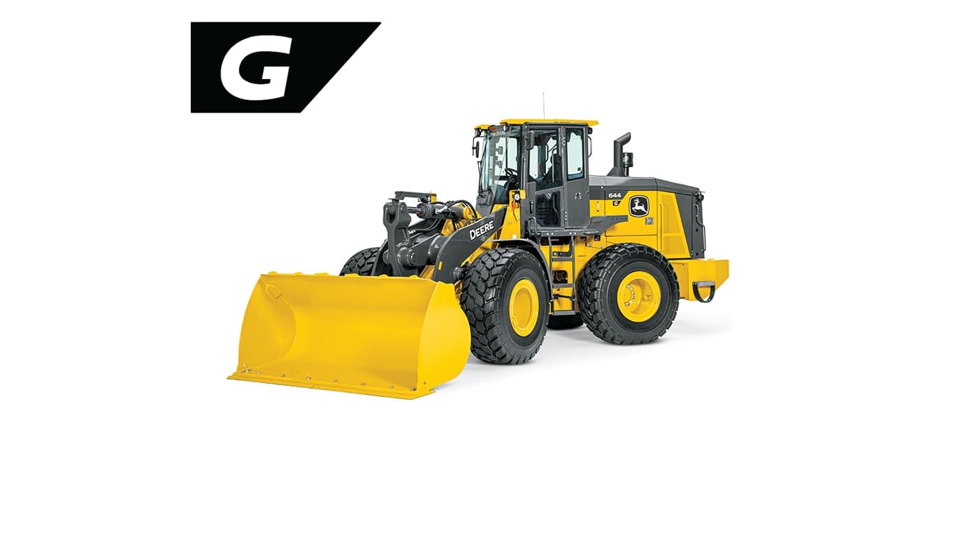 Studio image of 644 G-Tier Wheel Loader | 4re Equipment | ID: 644GWLFT4